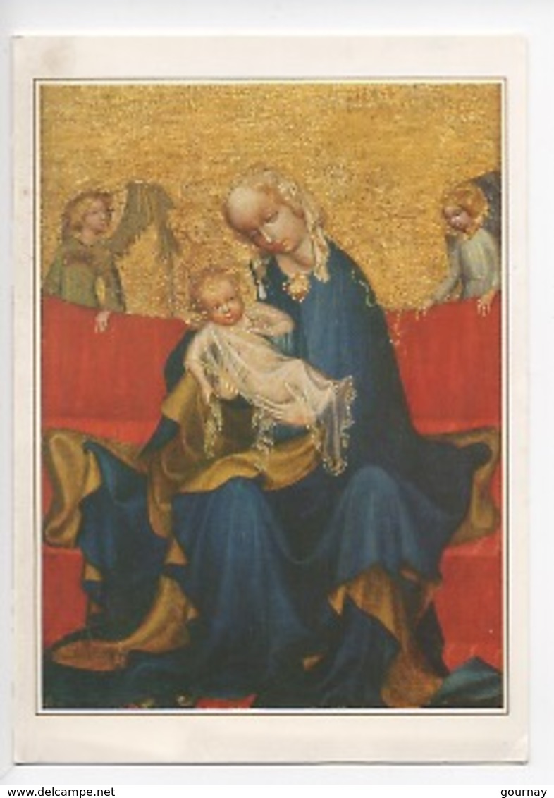 Jindrichfv Hradec "La Vierge" Maître De Bohême Tchécoslovaquie (Narodni) Cp Double Vierge - Objets D'art