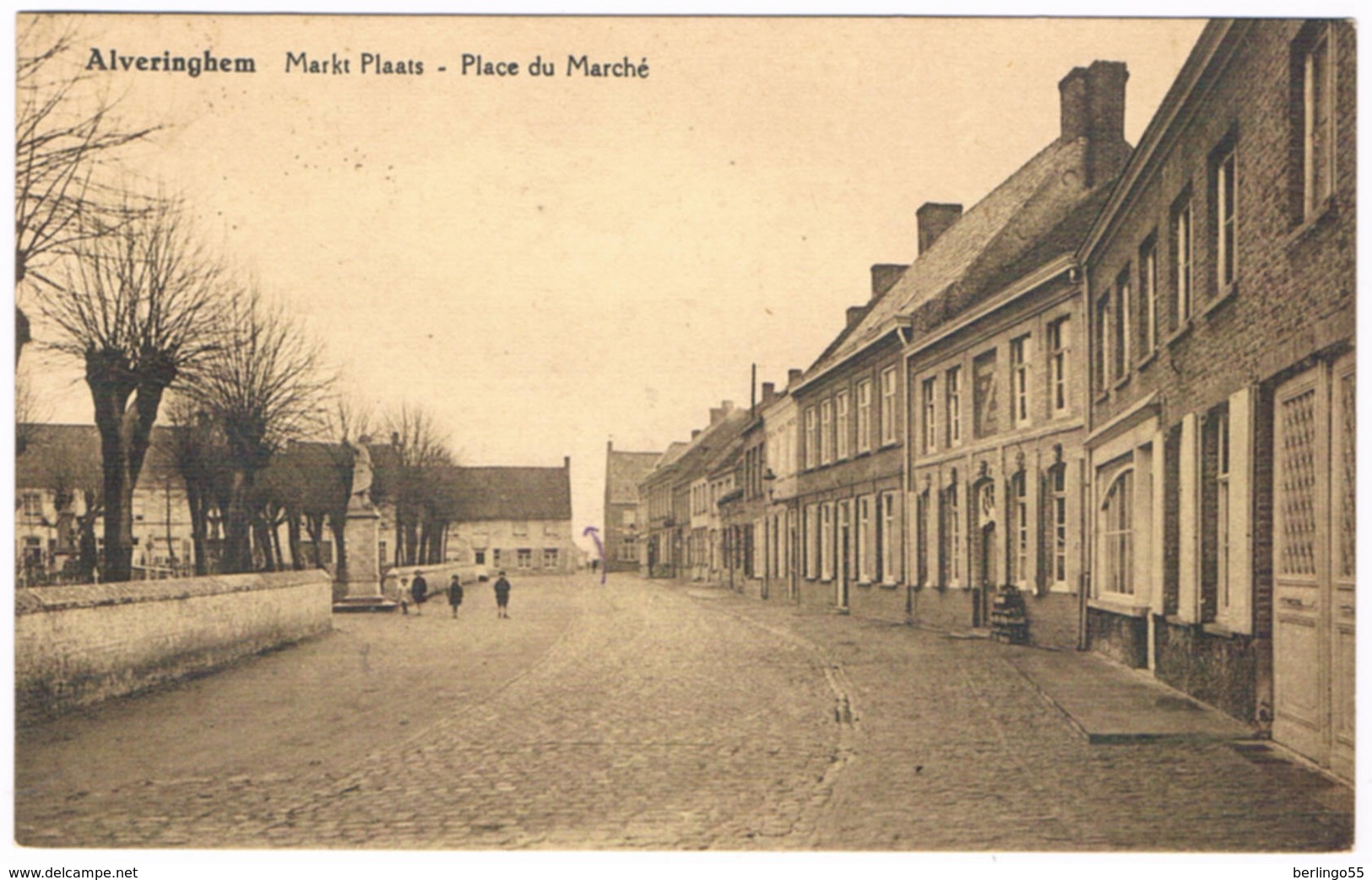 Alveringhem - Markt Plaats 19.. Place Du Marché (Geanimeerd) - Alveringem