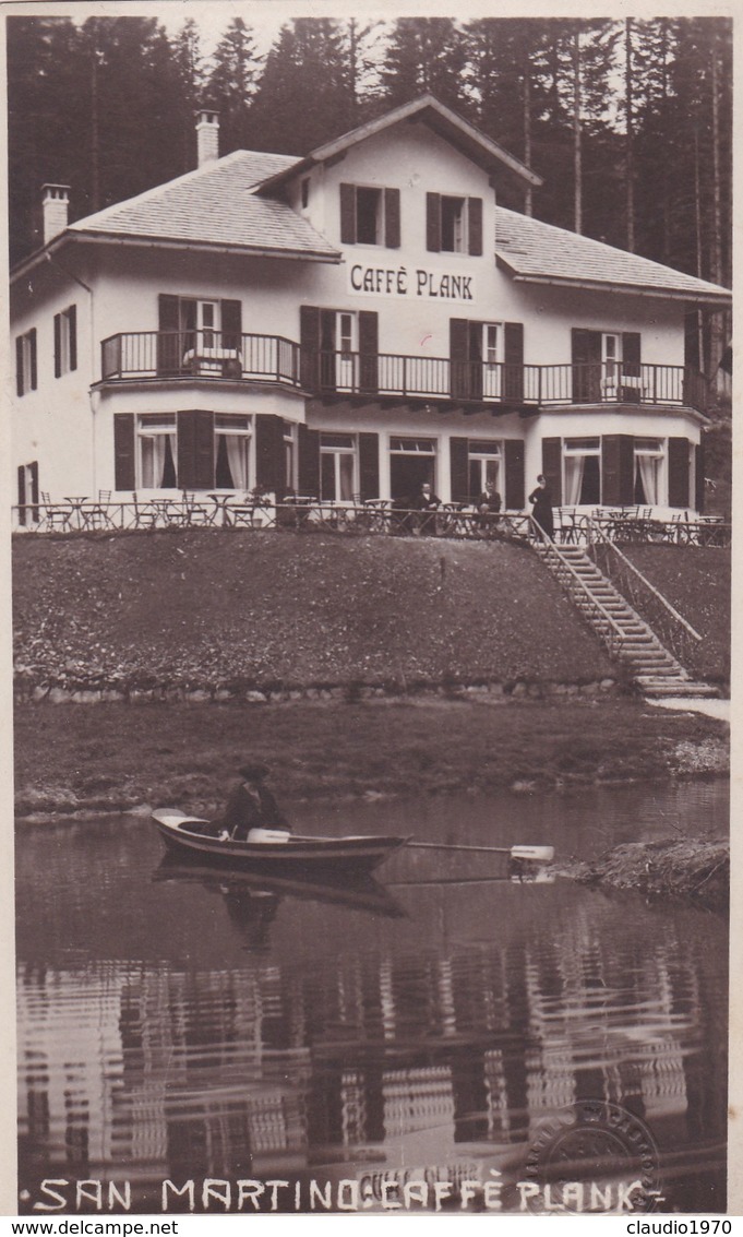 CARTOLINA - POSTCARD - TRENTO - SAN MARTINO CAFFE' PLANK - Trento