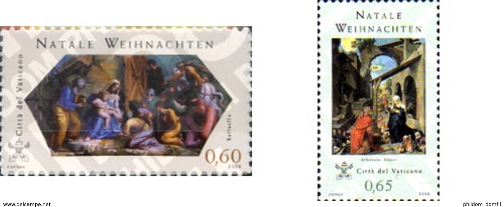 Ref. 224326 * MNH * - VATICAN. 2008. CHRISTMAS . NAVIDAD - Unused Stamps