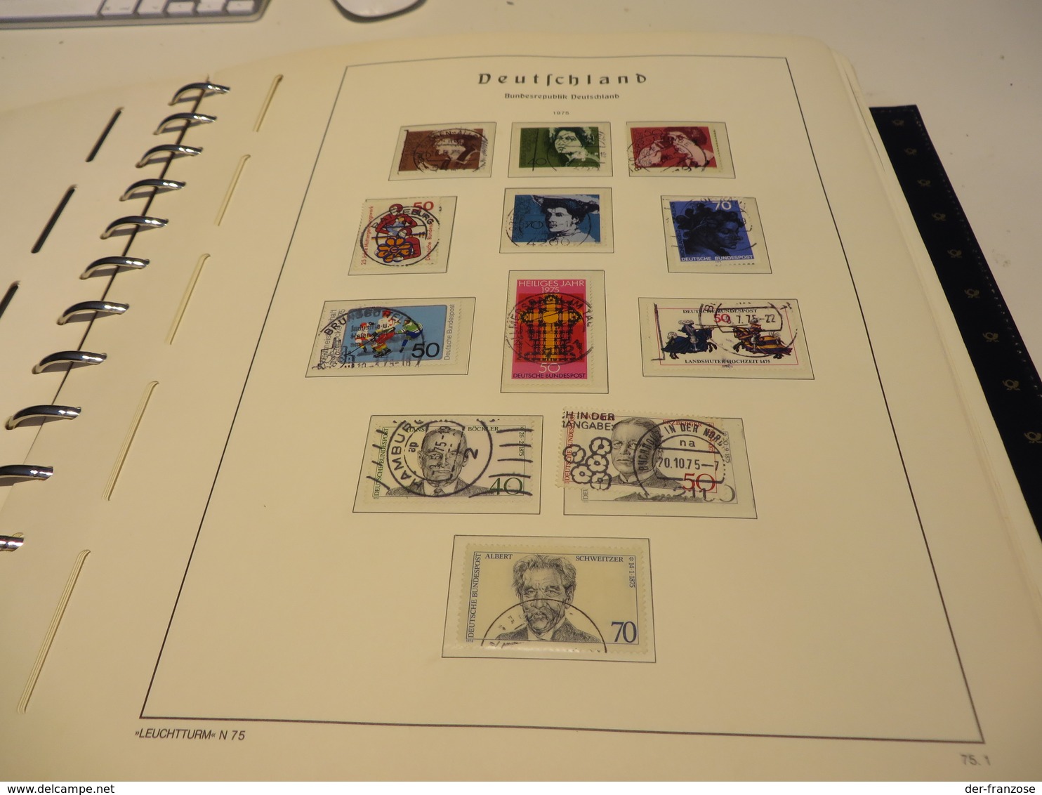 DEUTSCHLAND / BUND  1962 / 1974  Spezial - Slg. mit o / ** /  MARKEN, ABARTEN, BOGENTEILE, RANDSTÜCKE im BINDER