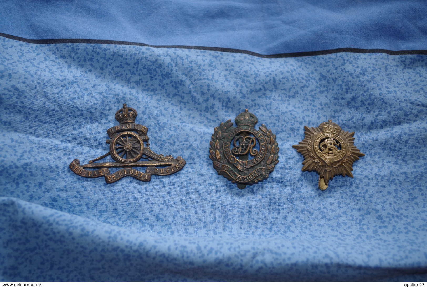 Lot De Trois Bels Insignes Anglais A Voir Ww1 1914/1918 - 1914-18