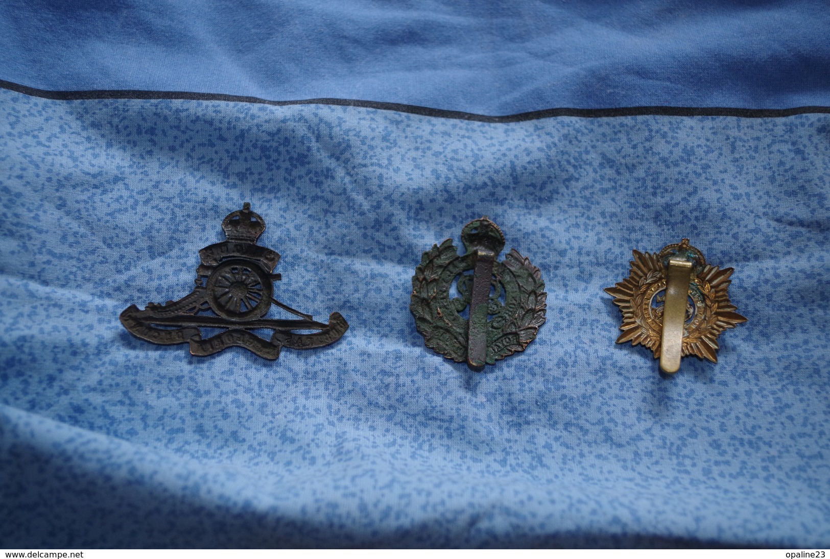 Lot De Trois Bels Insignes Anglais A Voir Ww1 1914/1918 - 1914-18