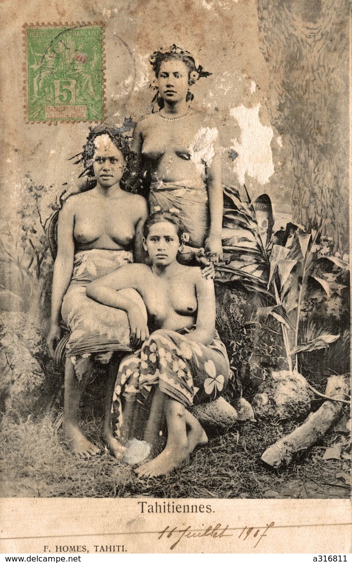 TAHITI  TAHITIENNES - Polynésie Française