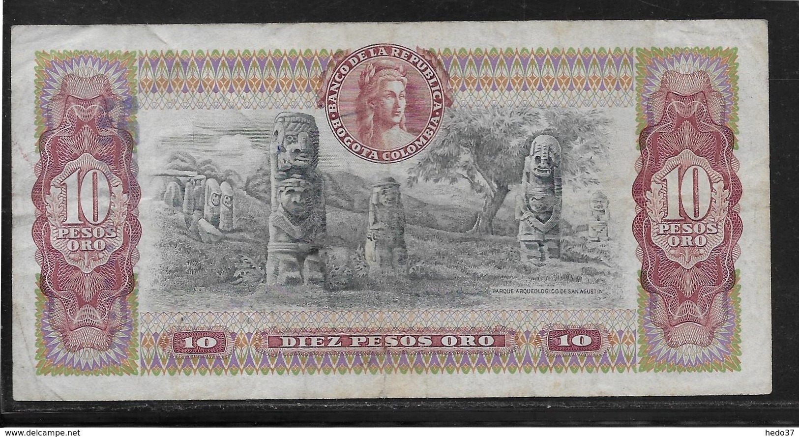 Colombie - 10 Pesos  - Pick N° 407 - TB - Colombie