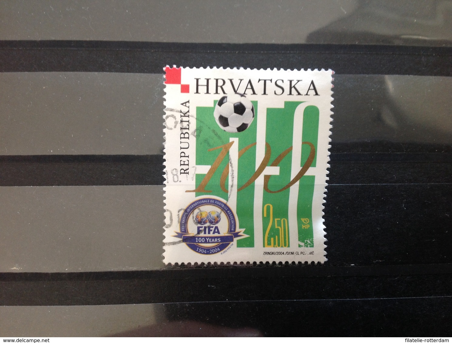 Kroatië / Croatia - 100 Jaar Fifa (2.50) 2004 - Croacia