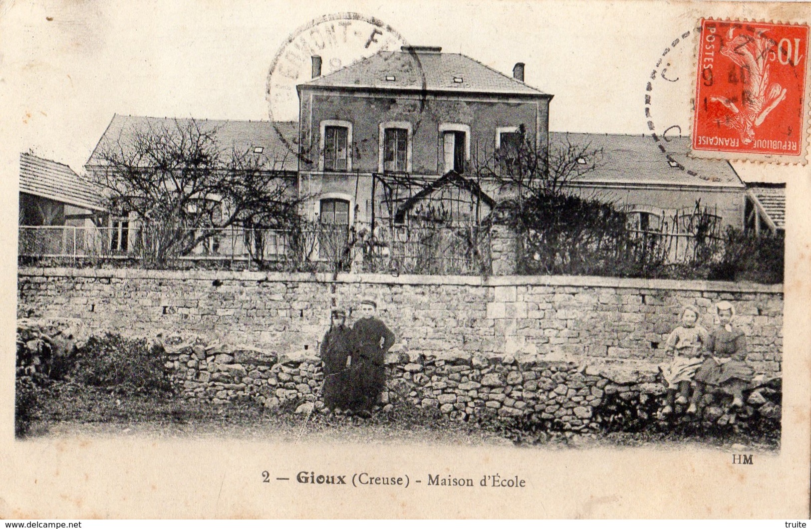 GIOUX MAISON D'ECOLE - Autres & Non Classés