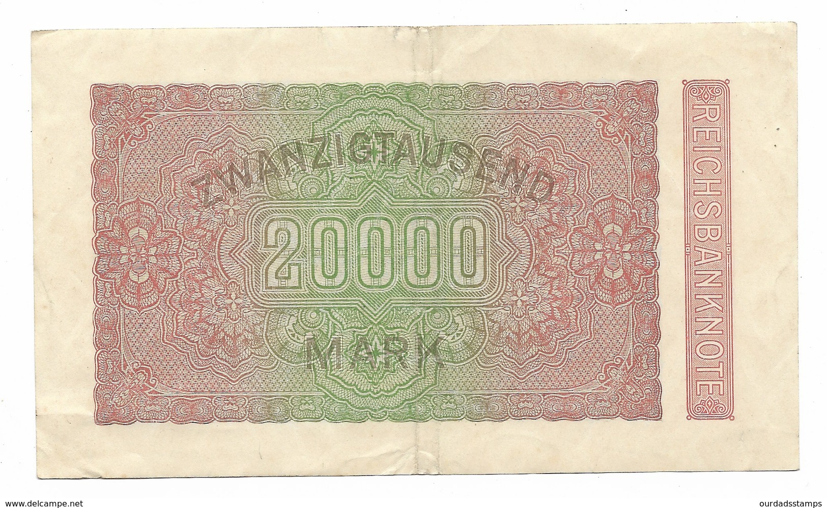 Germany, Reichsbanknote, 20000 Marks From 1923 - 20.000 Mark