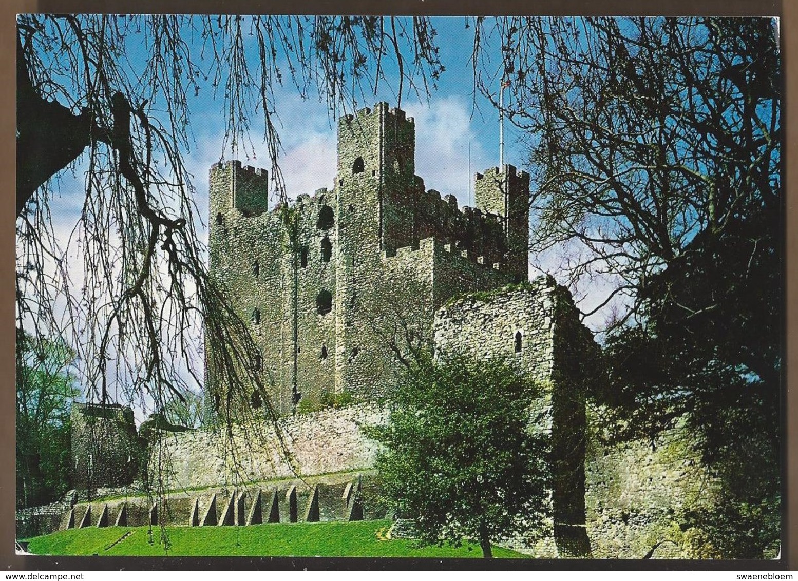 UK.- ROCHESTER. Rochester Castle, Kent. Keep, From N.E - Rochester