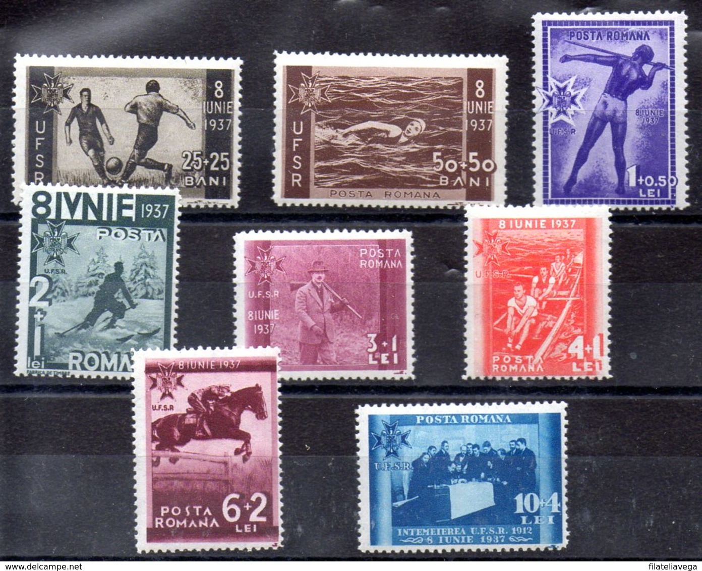 Serie De Rumania N ºYVert 515/22 ** DEPORTES (SPORTS) - Unused Stamps