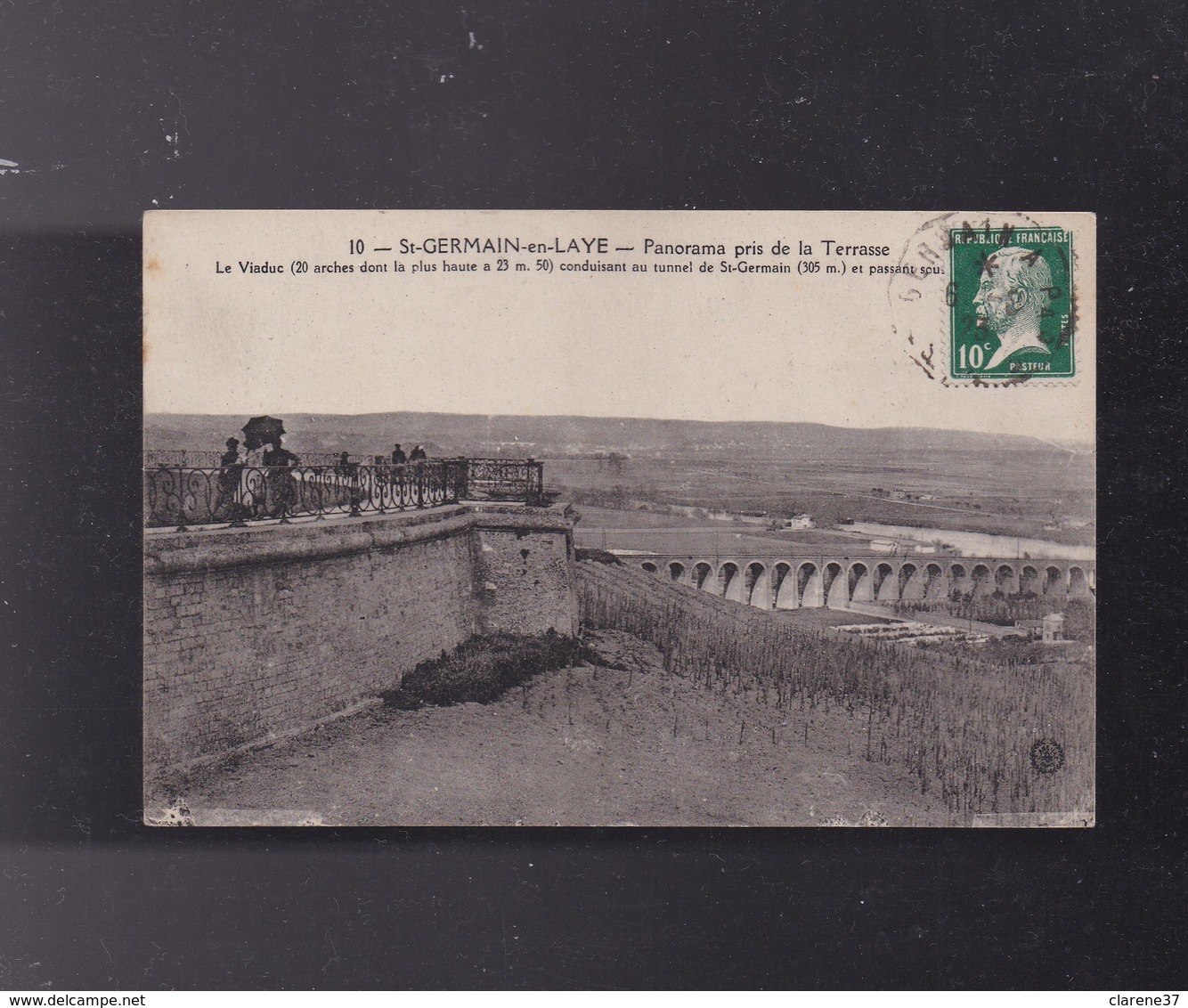 78 YVELINES , ST GERMAIN EN LAYE , Panorama, Pris De La Terrasse - St. Germain En Laye (Château)