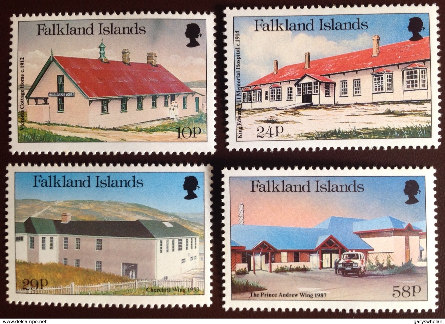 Falkland Islands 1987 Hospitals MNH - Falkland Islands