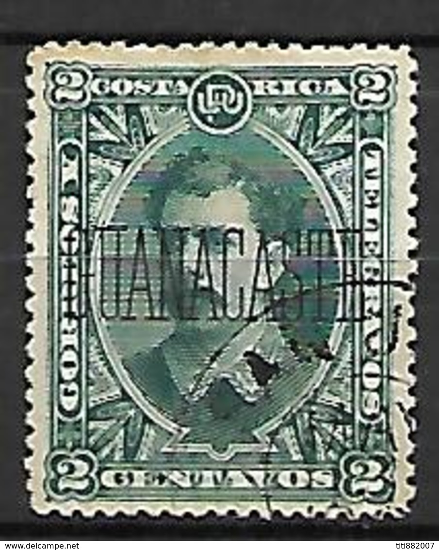 COSTA   RICA   -   GUANACASTE  -   1889 .  Y&T N° 20 Oblitéré - Costa Rica