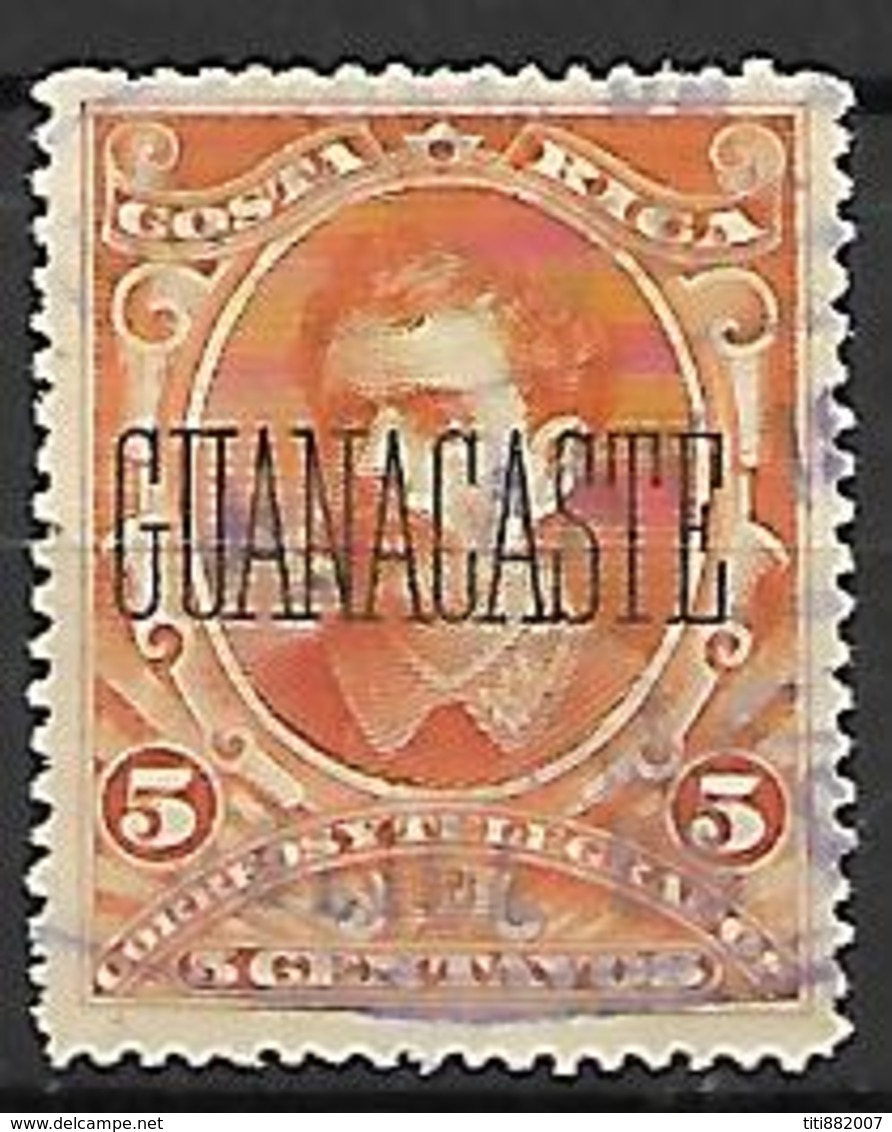 COSTA   RICA   -   GUANACASTE  -   1889 .  Y&T N° 21 Oblitéré - Costa Rica