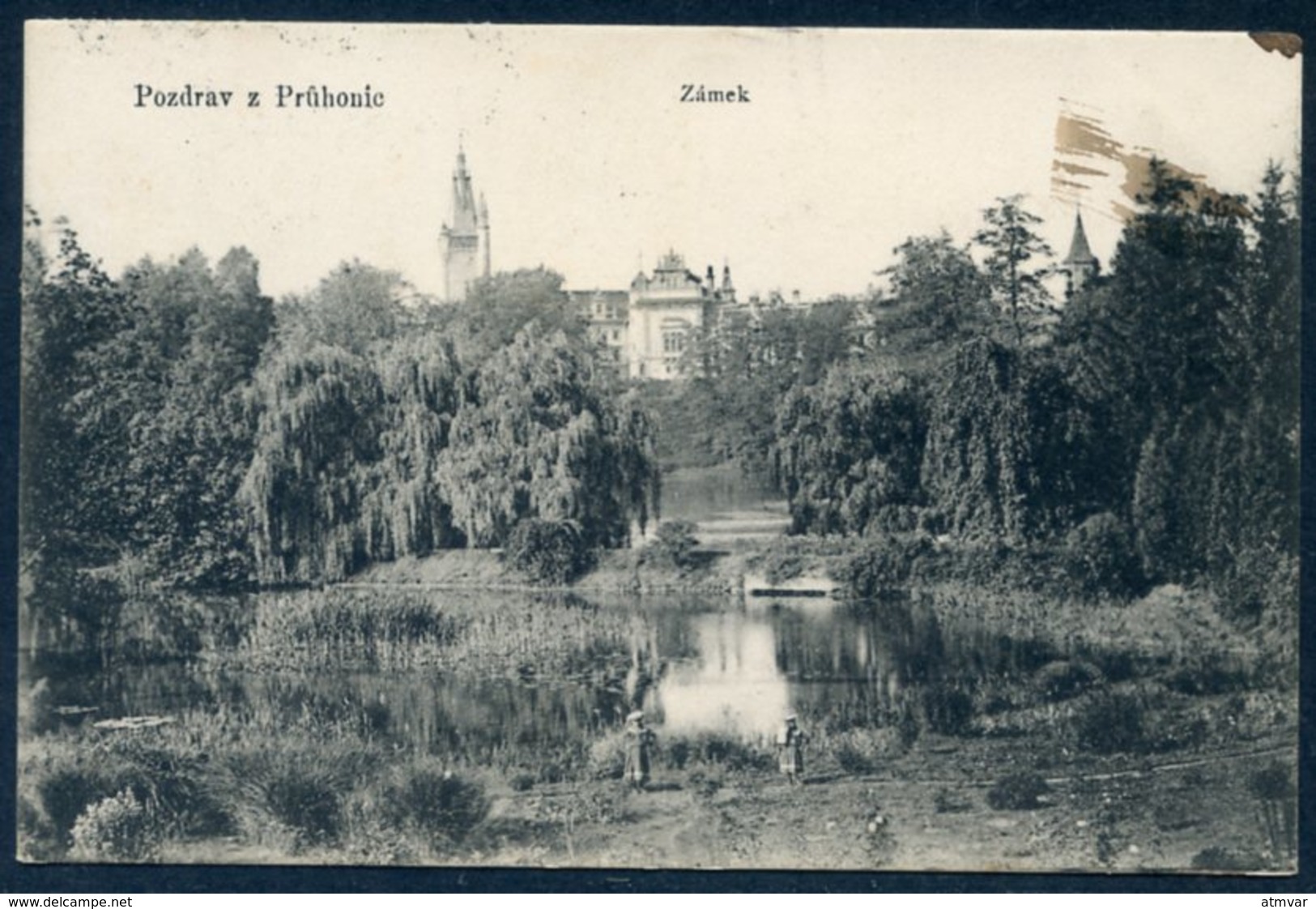 CZECH REPUBLIC - Pozdrav Z Průhonic - Průhonice Park And Castle - Chateau Et Parc De Průhonice - Castillo - República Checa