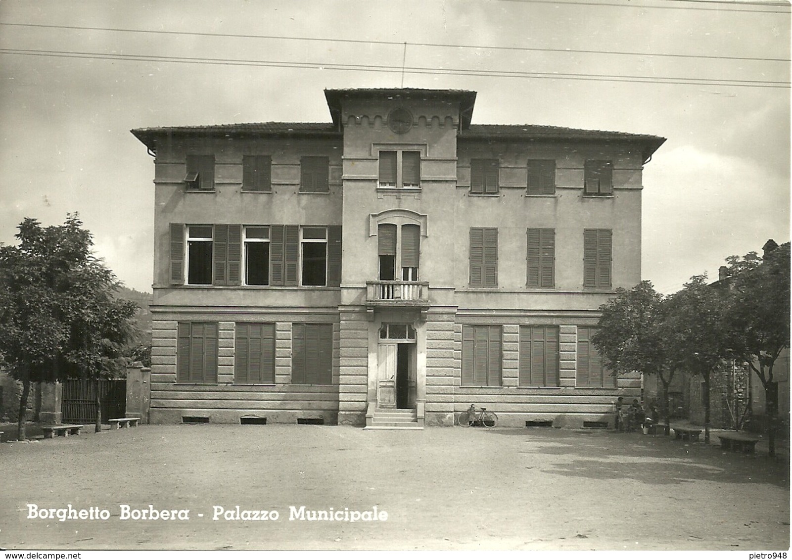 Borghetto Borbera (Alessandria) Palazzo Municipale, Town-Hall, Hotel De Ville, Rathaus - Alessandria