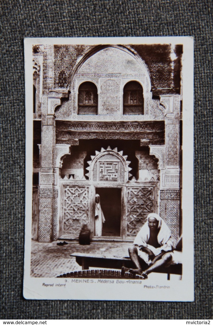 MEKNES - Médersa BOU ANANIA - Meknès