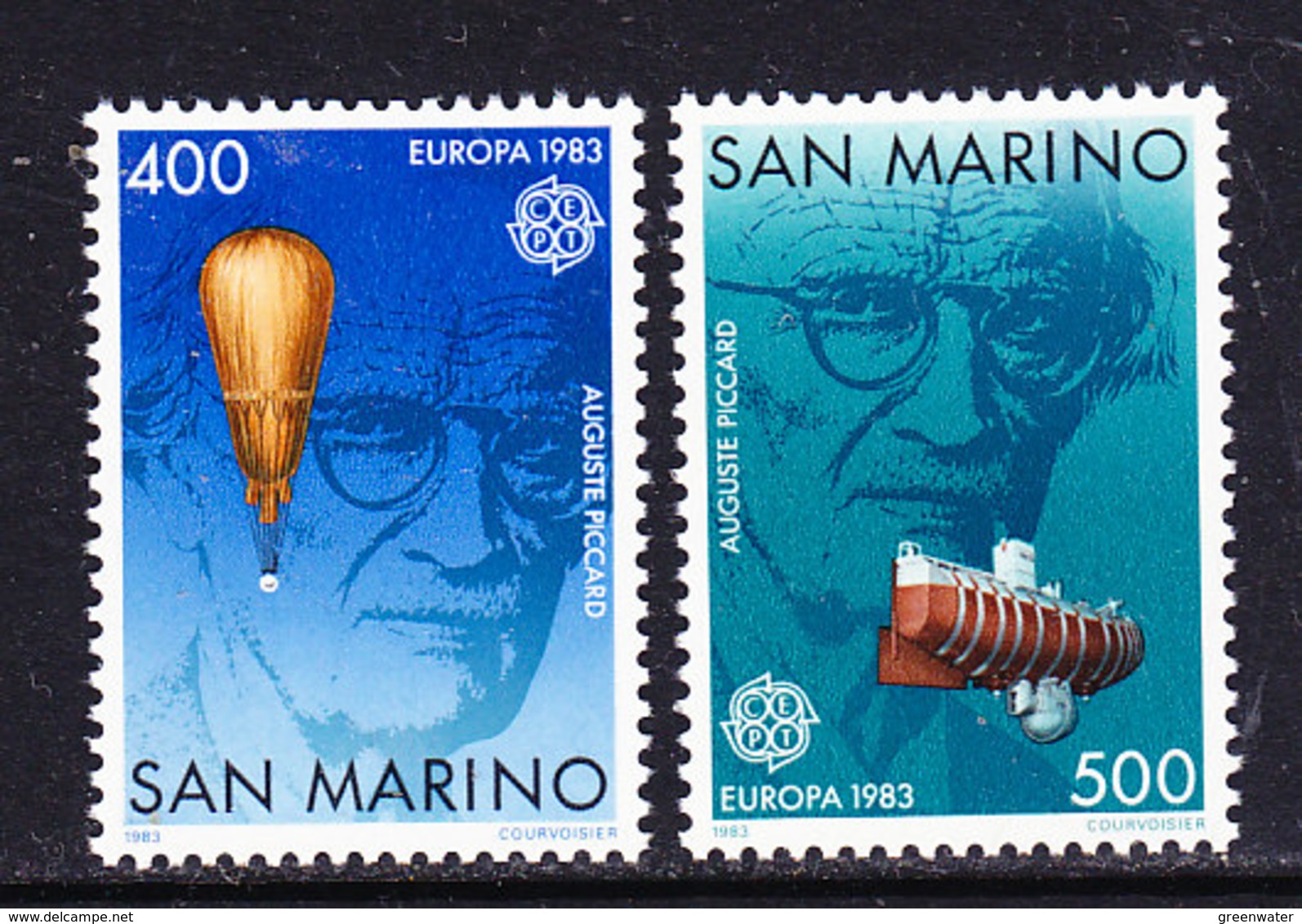 Europa Cept 1983 San Marino 2v ** Mnh (40294F) Promo - 1983