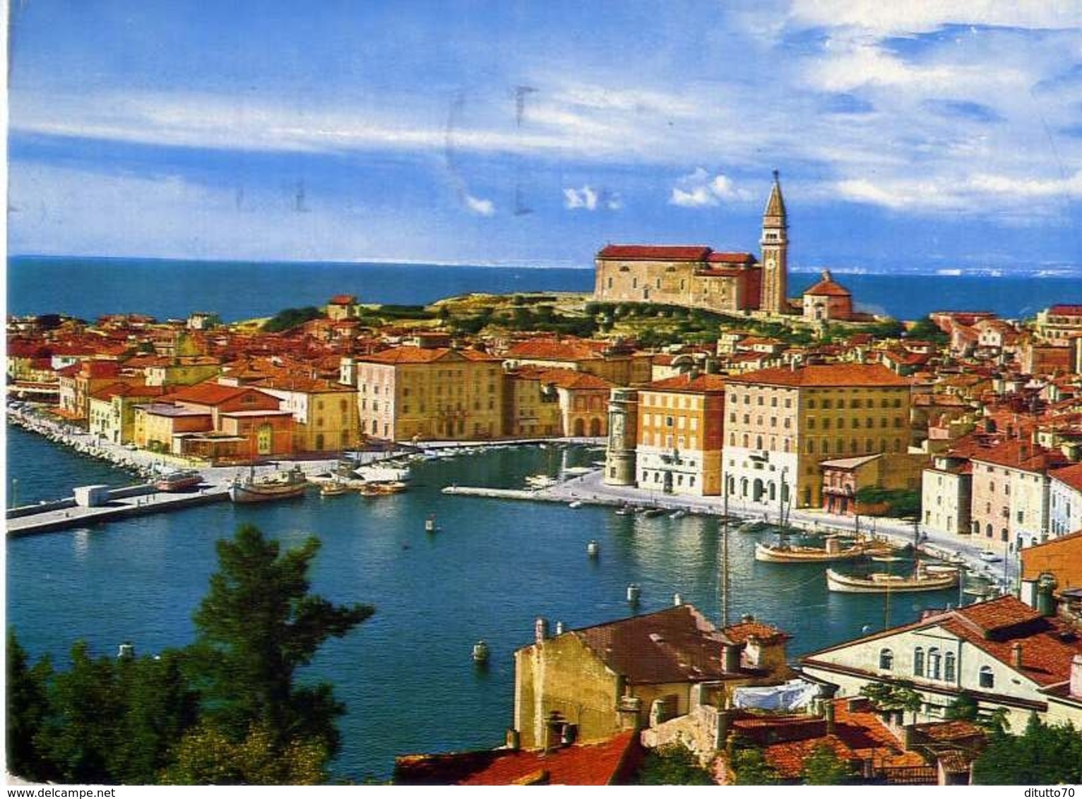 Piran - Formato Grande Viaggiata – E 7 - Jugoslavia