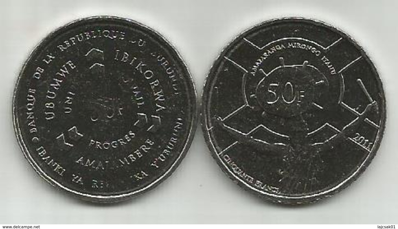 Burundi 50 Francs  2011. High Grade - Burundi
