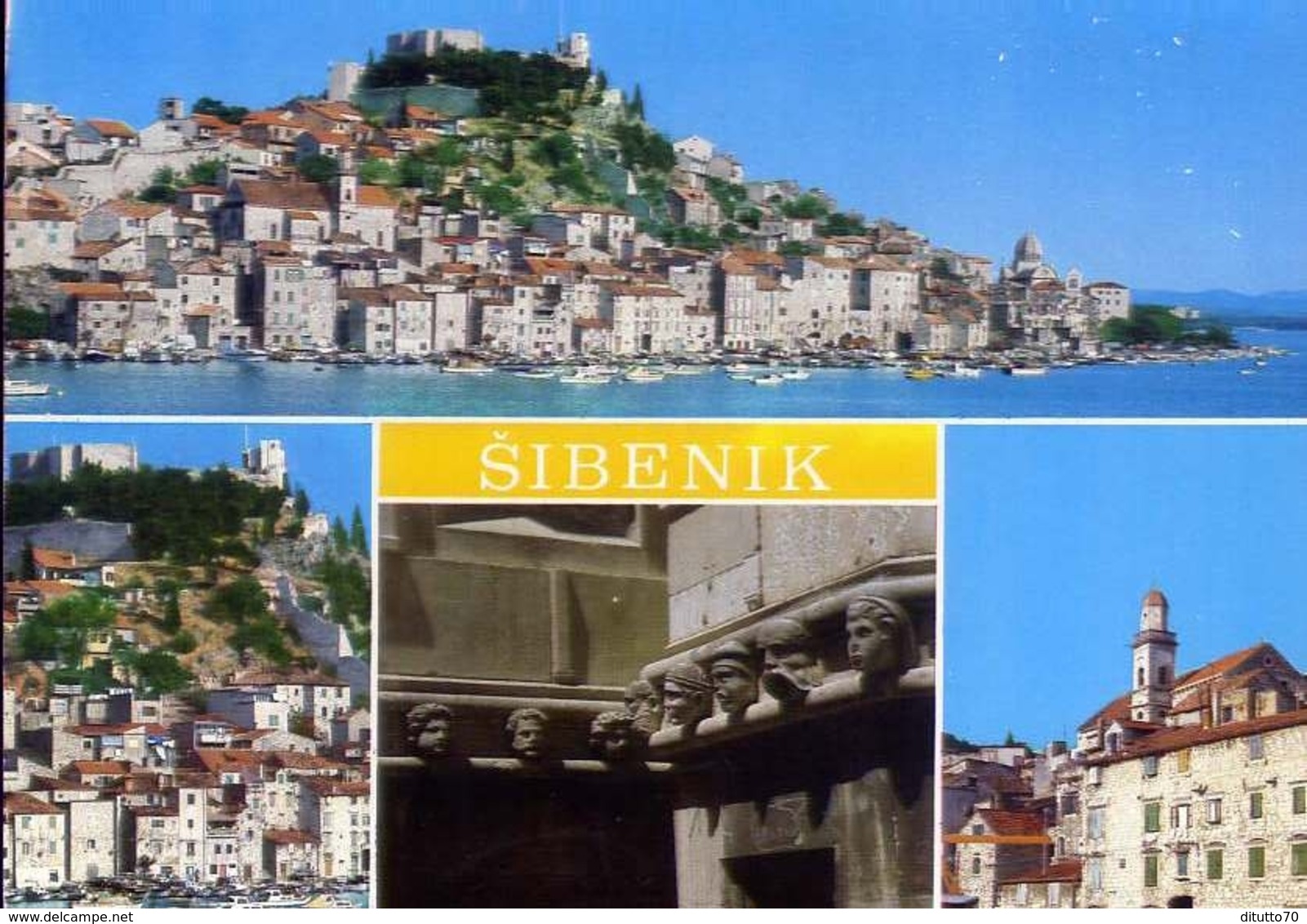 Sibenik - Formato Grande Viaggiata – E 7 - Jugoslavia