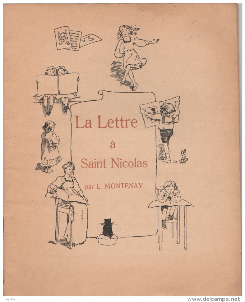 CV -  MONTENAY (L.) - La Lettre à Saint-Nicolas - Casterman