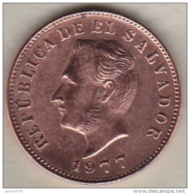 Salvador . 5 Centavos 1977. Not Listed In WORLD COINS . Non Répertorié Dans Le WORD COINS - Salvador