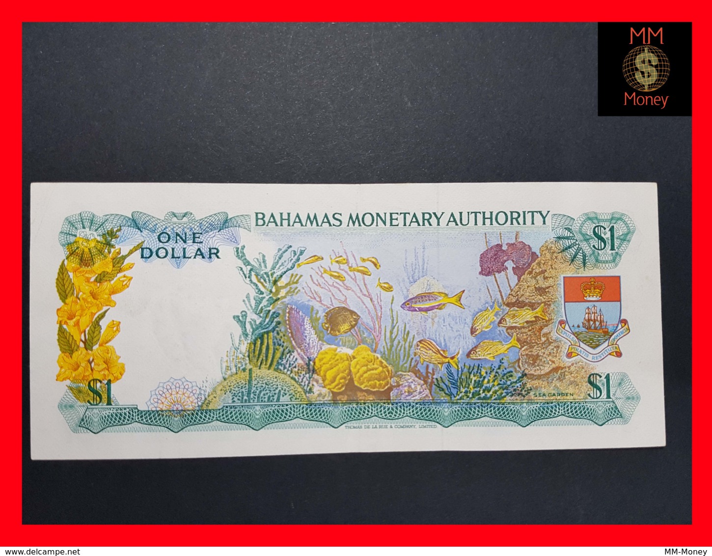 BAHAMAS 1 $ 1968 P. 27 AU \ UNC - Bahamas