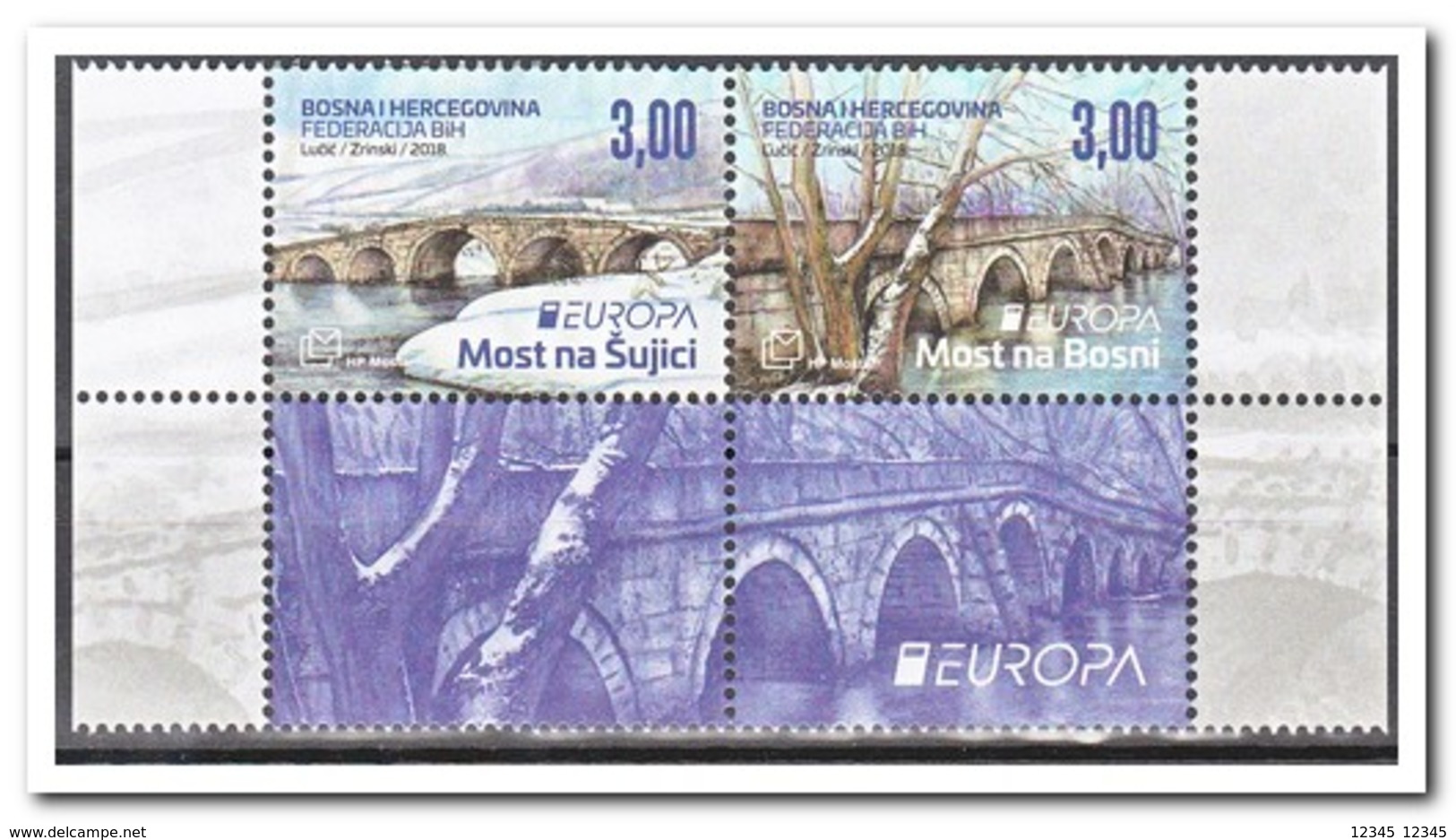 Bosnië & Herzegovina 2018, Postfris MNH, Europe, Bridge - Bosnië En Herzegovina