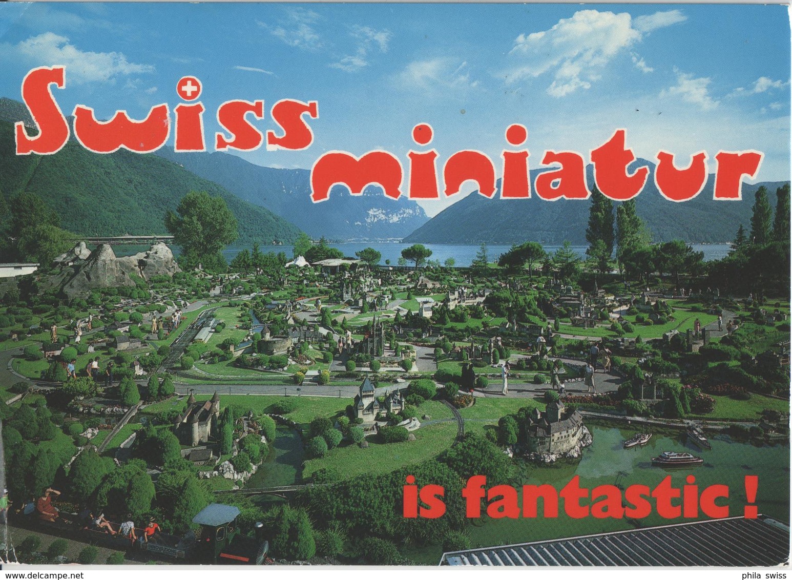 Swissminiatur - Melide - Gesamtansicht Panorama - Photo: Engelberger - Melide