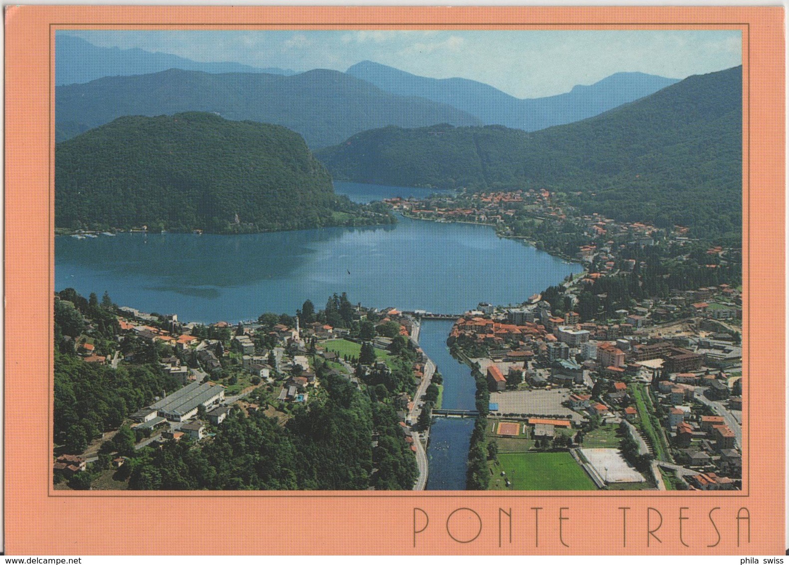 Ponte Tresa - Confine Italo-svizzero - Photo: Engelberger - Tresa