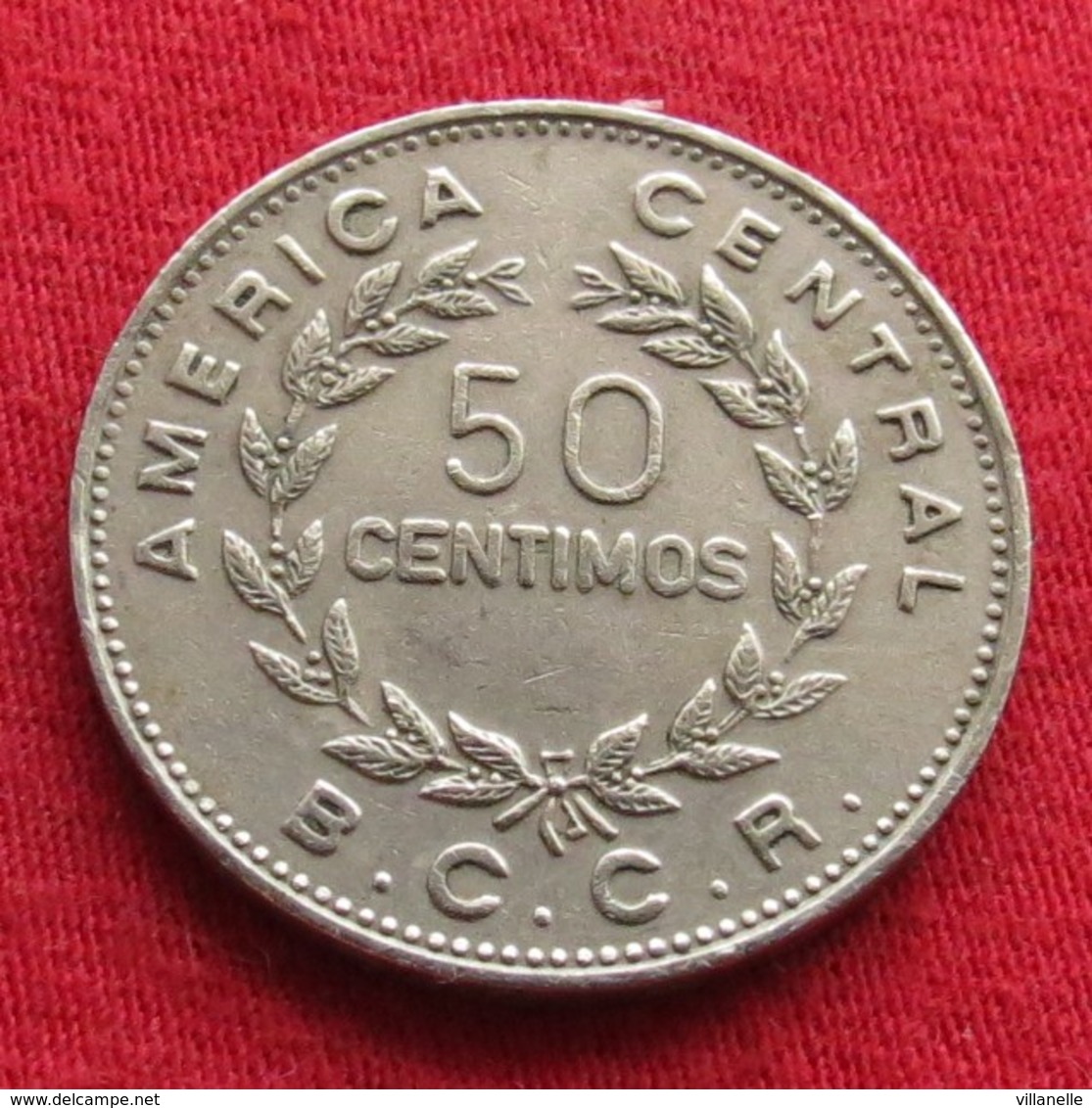 Costa Rica 50 Centimos 1972 KM# 189.2 - Costa Rica