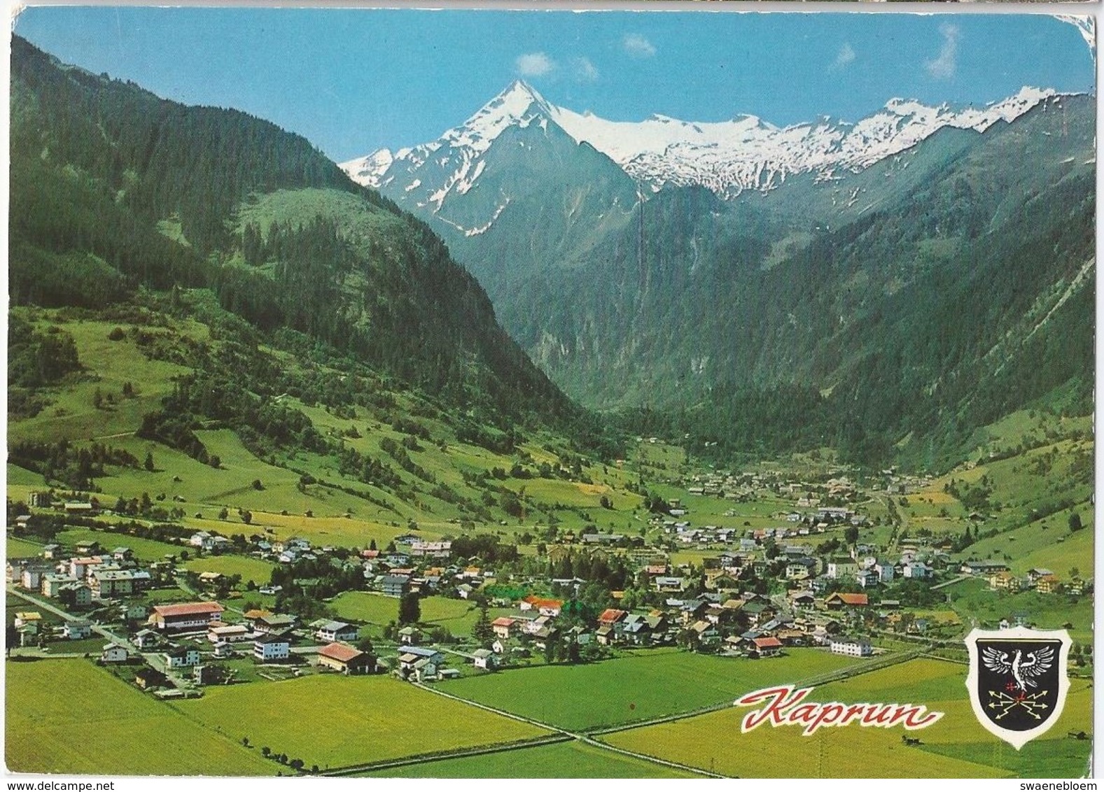 AT.- KAPRUN. Erholungsort Kaprun Gegen Kitzsteinhorn. Stamp: 200 JAHRE INNVIERTEL 1779 - 1979. - Kaprun