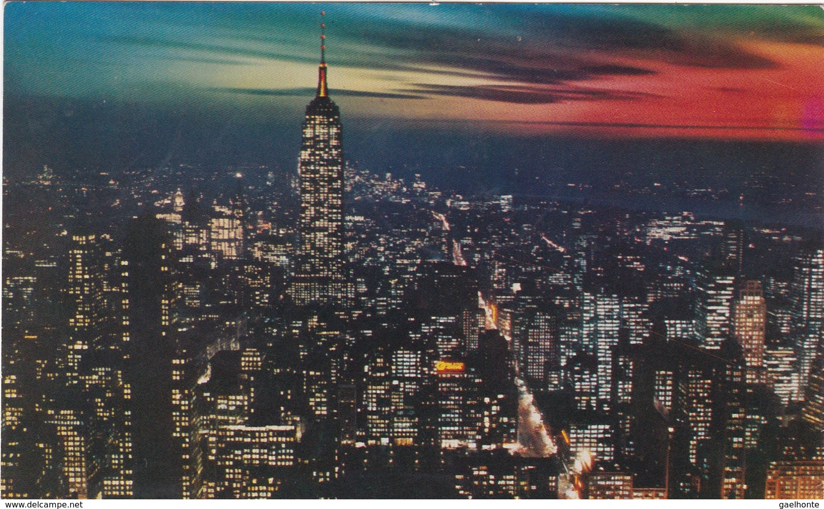 5011 USA NEW YORK CITY LOOKING SOUTH BY NIGHT - Multi-vues, Vues Panoramiques