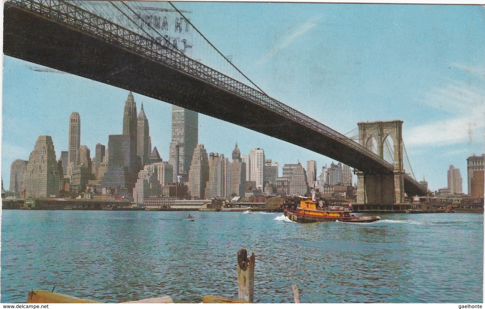 5012 USA NEW YORK CITY - BROOKLYN BRIDGE - Puentes Y Túneles