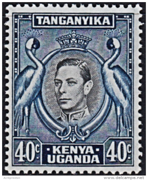 A1224 KENYA UGANDA TANGANYIKA 1938 - 1952, SG 143 40c  Definitive,  Mounted Mint - Kenya, Uganda & Tanganyika