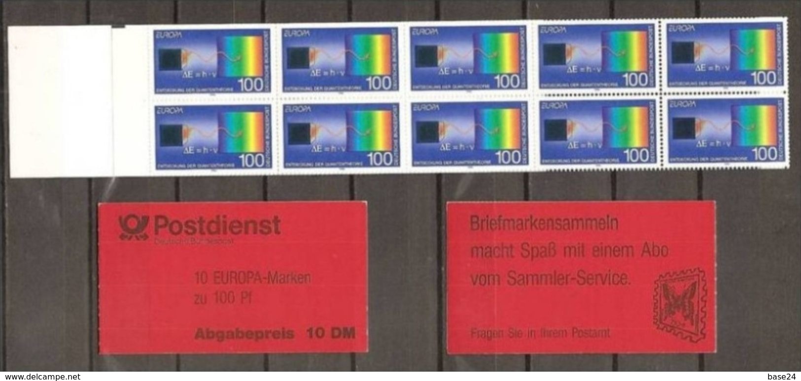 1994 EUROPA CEPT EUROPE  Germania Germany 3 Libretti Di 10v. MNH** 3 Booklets - 1994