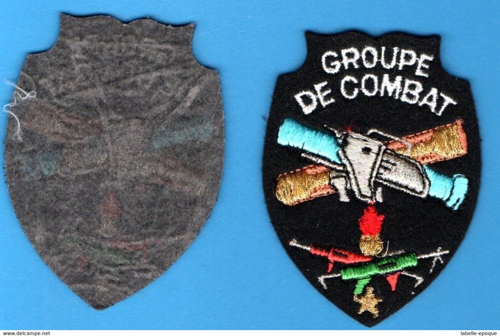 Écusson Tissu Brodé Merese Groupe De Combat - Ecussons Tissu