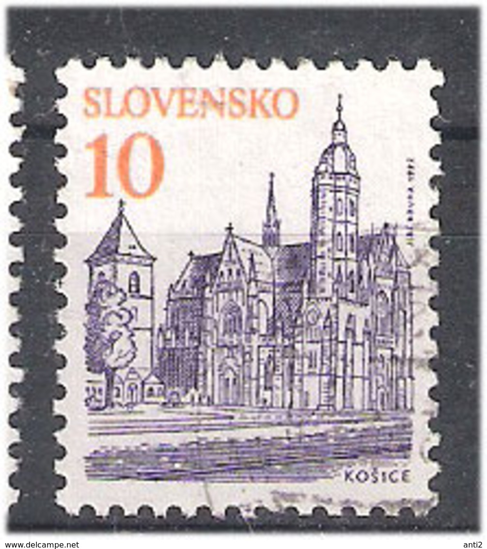 Slovakia  1993 Cities, Kosice,  Mi 165 Used - Usados