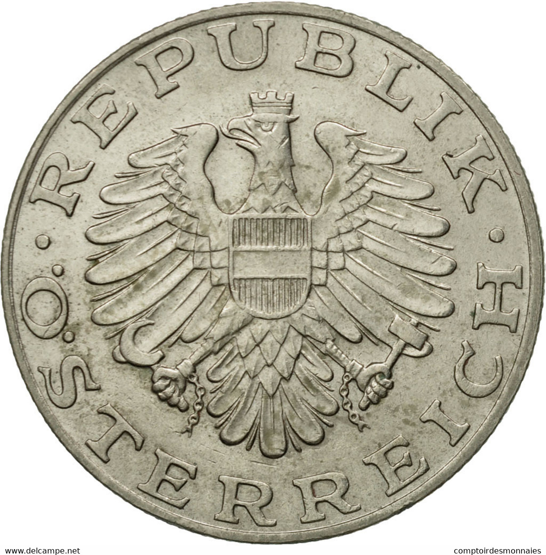 Monnaie, Autriche, 10 Schilling, 1976, TTB+, Copper-Nickel Plated Nickel - Autriche