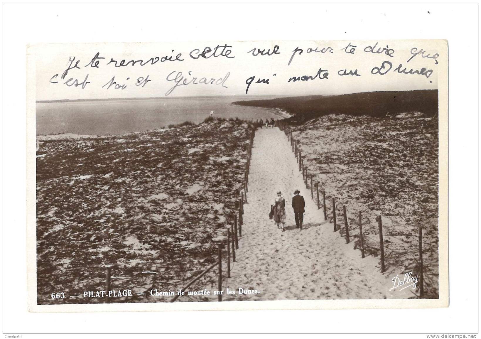 Pillat Plage - Chemin De Montée Sur Les Dunes - 283 - Other & Unclassified