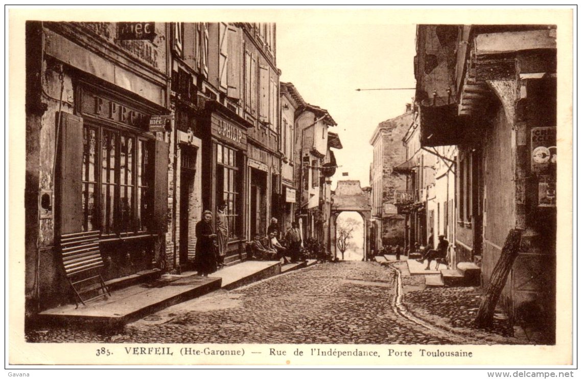 31 VERFEIL - Rue De L'Indépendance, Porte Toulousaine - Verfeil