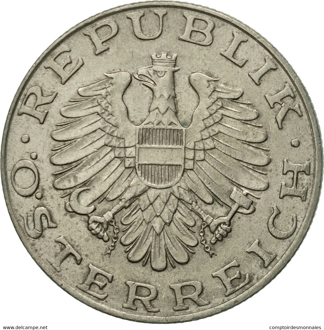 Monnaie, Autriche, 10 Schilling, 1984, TTB+, Copper-Nickel Plated Nickel - Autriche