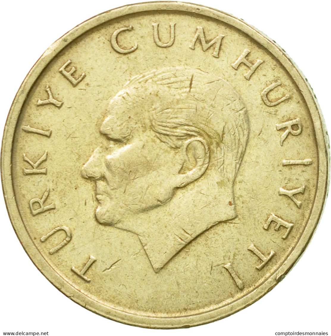 Monnaie, Turquie, 10000 Lira, 10 Bin Lira, 1995, TTB, Copper-Nickel-Zinc - Turquie