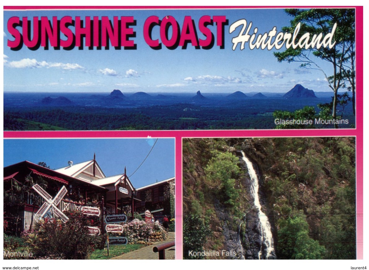 (PF 525) Australia - (with Stamp At Back Of Card) QLD - Hinterlands - Far North Queensland