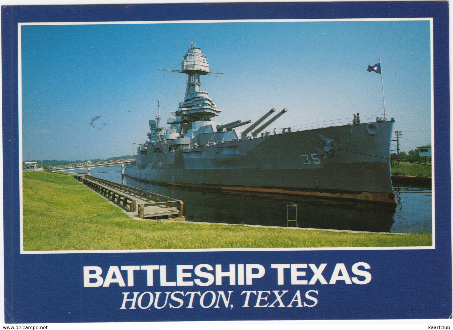 Houston - Battleship 'TEXAS' - San Jacinto Battleground  - (Texas, USA) - Guerra