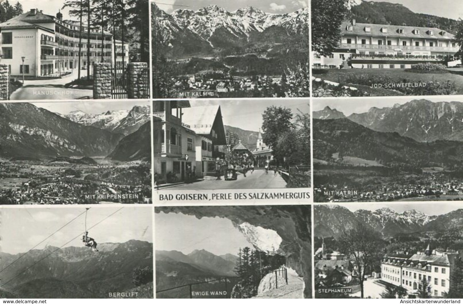 005294  Bad Goisern, Perle Des Salzkammerguts  1960  Mehrbildkarte - Bad Goisern