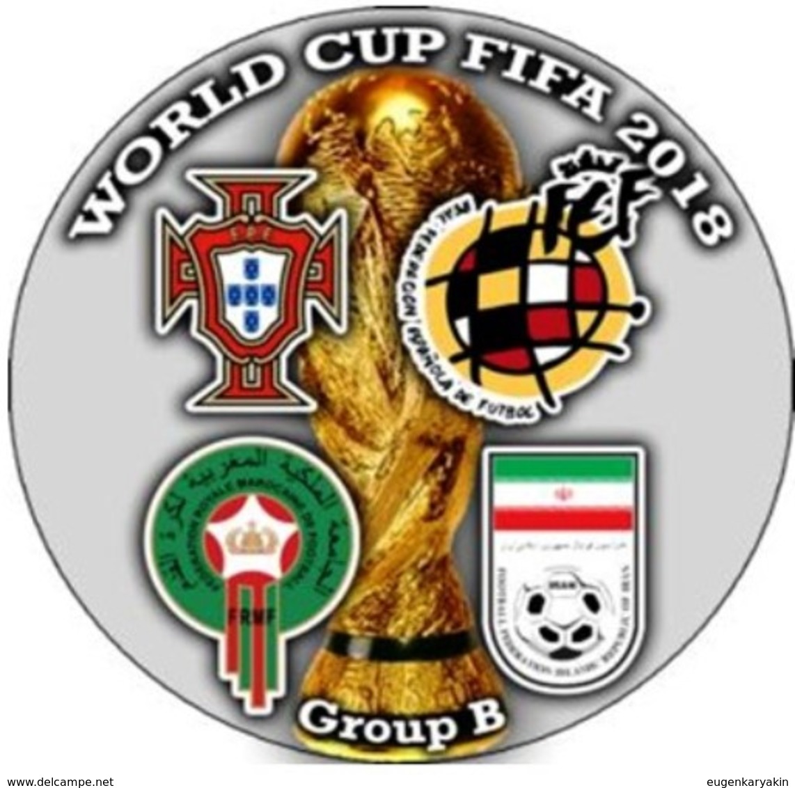 Pin FIFA 2018 Group B - Calcio