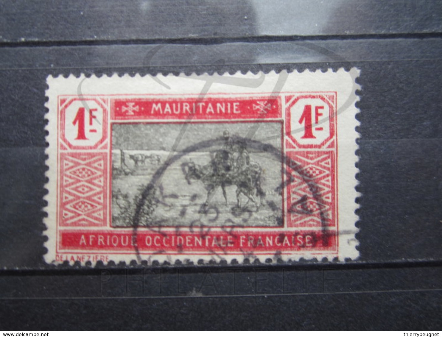VEND BEAU TIMBRE DE MAURITANIE N° 31 , CACHET " DAKAR " !!! - Used Stamps