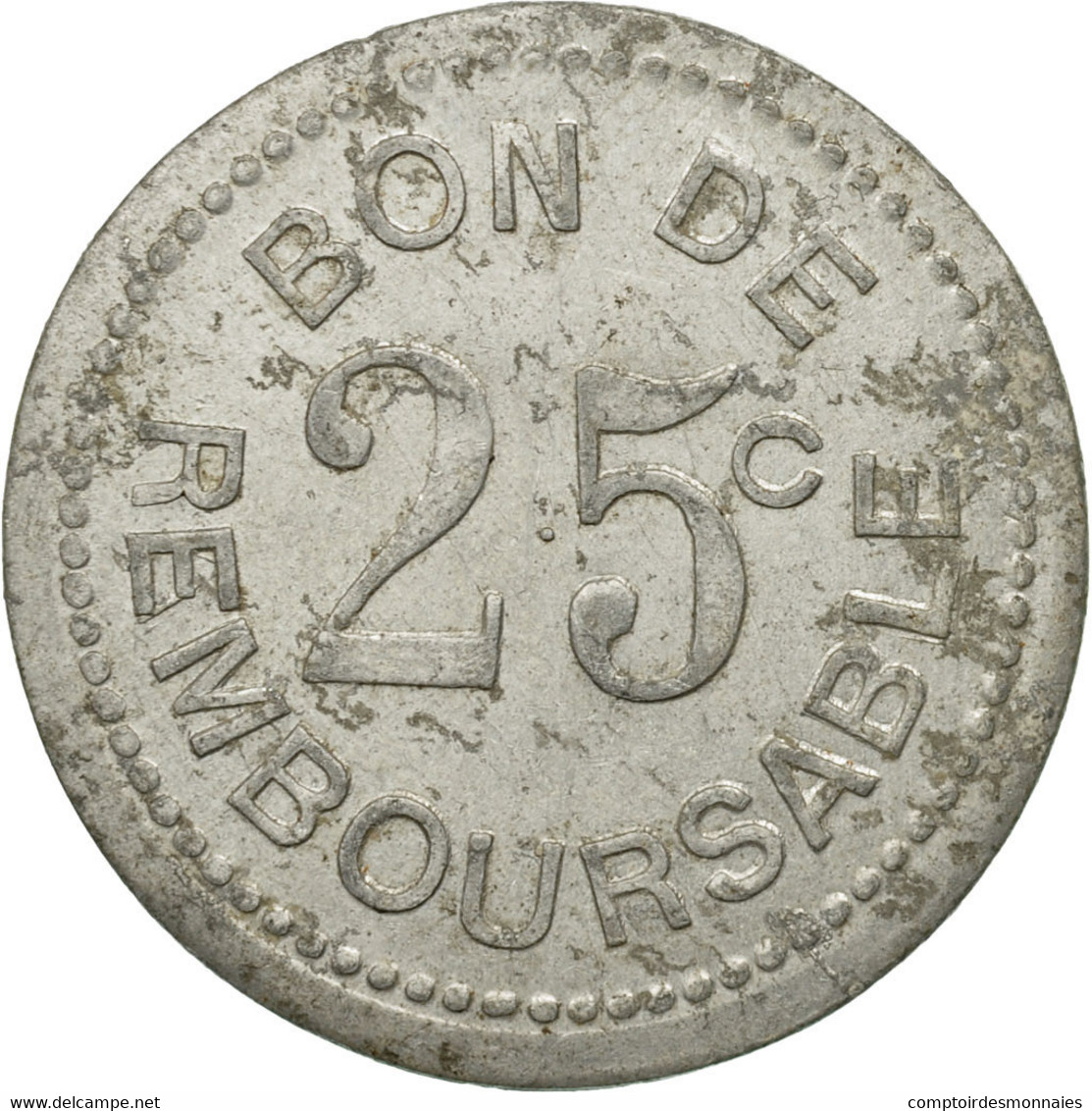 Monnaie, Comoros, 25 Centimes, 1915, Paris, TTB+, Aluminium, KM:Tn1, Lecompte:21 - Komoren